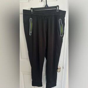 Black Athletic Pants Mens Track Activewear